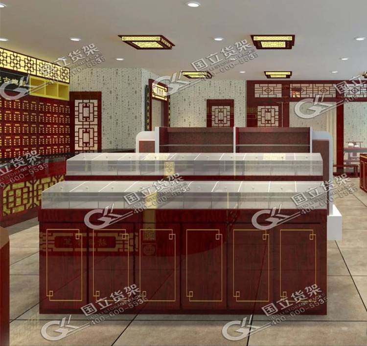 参茸贵细柜场景图