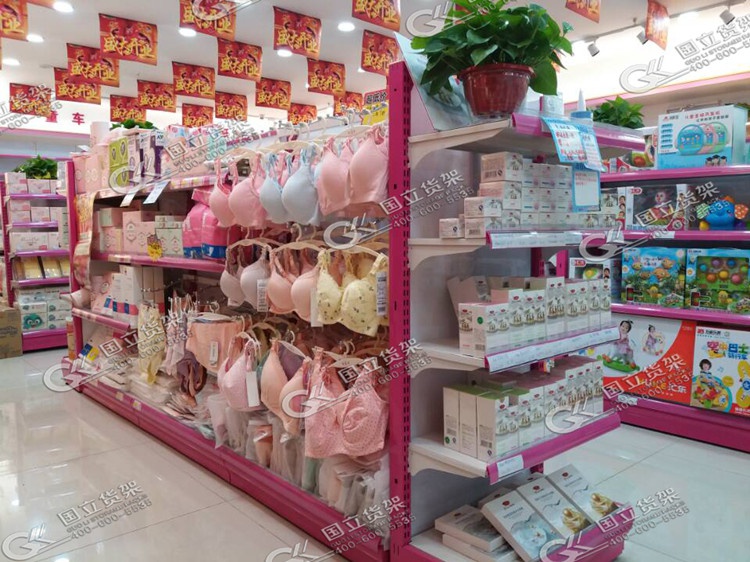 母婴店货架场景图